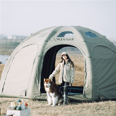 Tente dôme gonflable extérieure